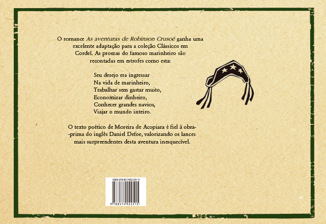 AVENTURAS DE ROBINSON CRUSOÉ EM CORDEL (AS) - Imagem 2