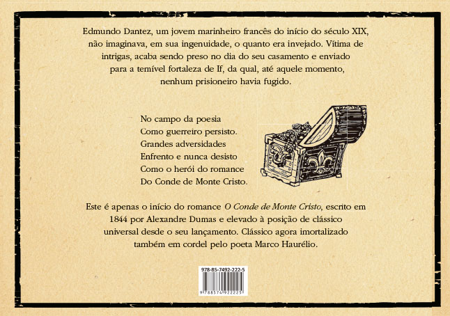 CONDE DE MONTE CRISTO EM CORDEL (O) - Imagem 2