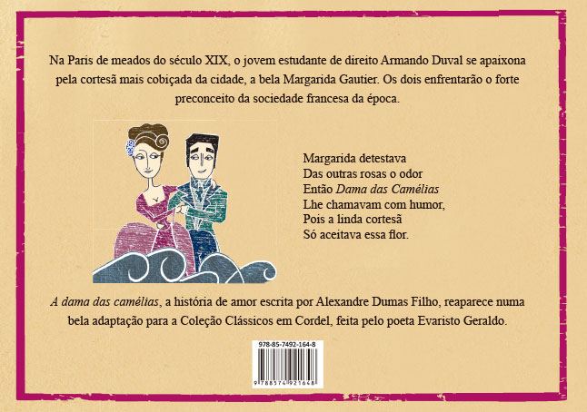 DAMA DAS CAMÉLIAS EM CORDEL (A) - Imagem 2