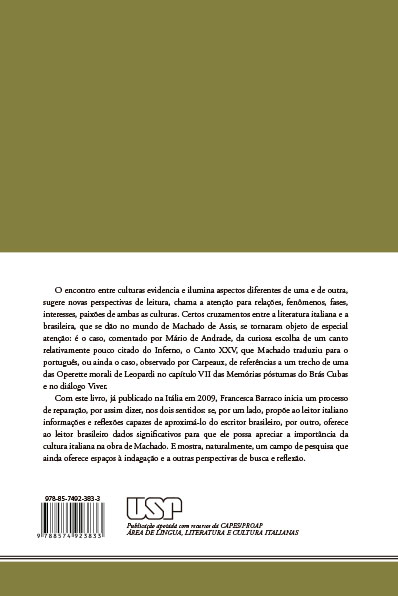 MACHADO DE ASSIS - PRESENÇA ITALIANA NA OBRA DE UM ESCRITOR BRASILEIRO - Imagem 2