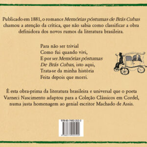 Alternative view of MEMÓRIAS PÓSTUMAS DE BRÁS CUBAS EM CORDEL