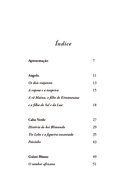 TAMBOR AFRÍCANO E OUTROS CONTOS DOS PAÍSES AFRICANOS DE LÍNGUA PORTUGUESA - Imagem 3